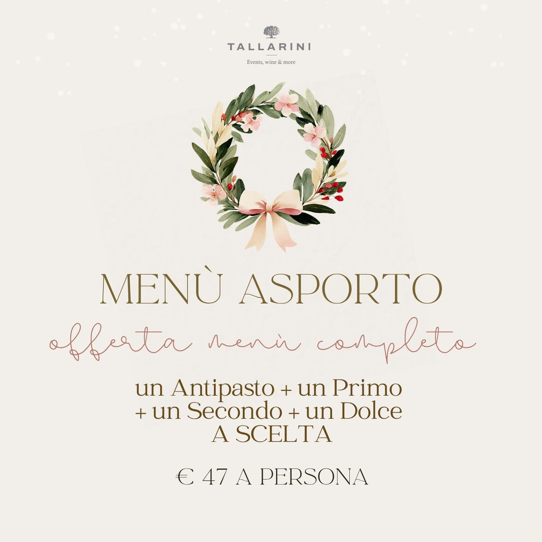 Asporto Natale e Capodanno