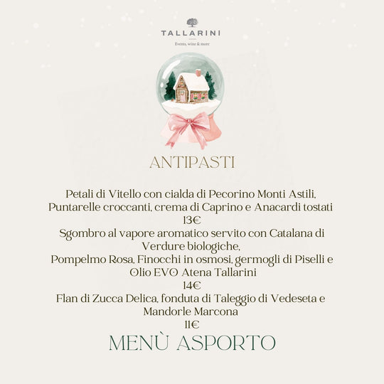 Asporto Natale e Capodanno